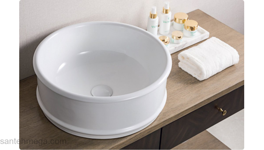 Раковина накладная BELBAGNO 45х45 BB1383. Фото