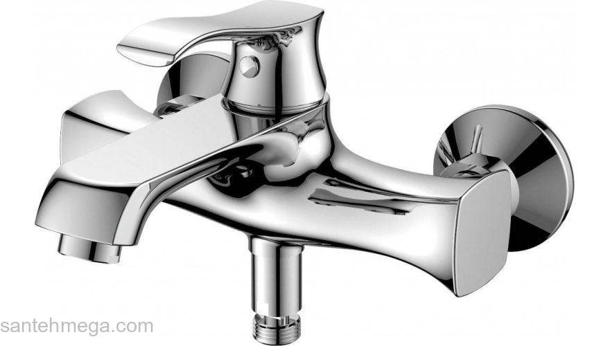 Смеситель для ванны/душа BELBAGNO Trula TRU-VASM-CRM. Фото
