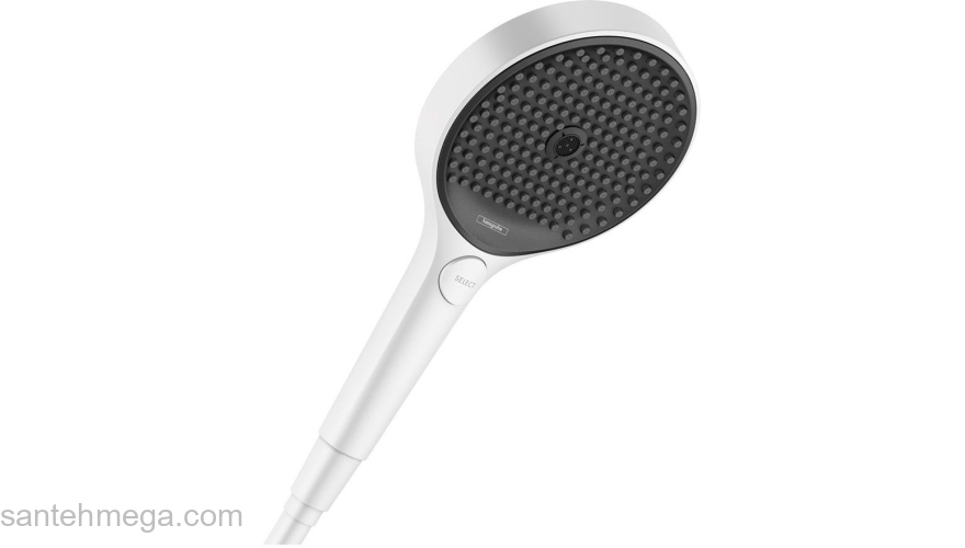 Ручной душ Hansgrohe Rainfinity 130 3jet 26864700 матовый белый. Фото