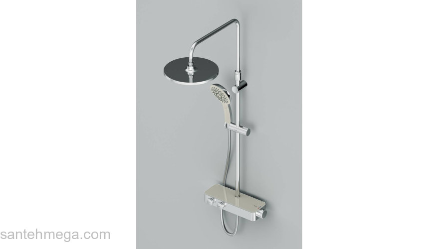 Душевая система ShowerSpot с термостатом AM.PM Inspire 2.0 F0750A400. Фото