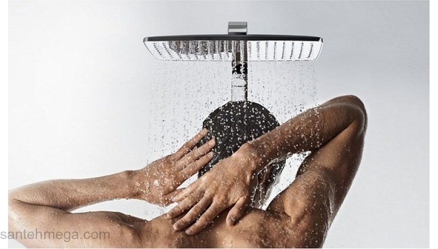 Душевая стойка Hansgrohe Raindance Select Showerpipe хром 360 27113000. Фото