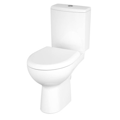 CERSANIT Унитаз компакт NATURE NEW CLEAN ON 011 с сиденьем дюропласт и микролифтом easy-off KO-NTR011-3/5-COn-DL. Фото
