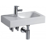 Раковина GEBERIT Icon 53х31 124153000 полка слева Раковина GEBERIT Icon 53х31 124153000 полка слева. Фото