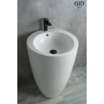 Раковина напольная GID Nb133 49х49 81106 Белый Раковина напольная GID Nb133 49х49 81106 Белый. Фото