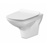 CERSANIT Унитаз подвесной CARINA NEW CLEAN ON с сиденьем slim дюропласт и микролифтом MZ-CARINA-COn-S-DL CERSANIT Унитаз подвесной CARINA NEW CLEAN ON с сиденьем slim дюропласт и микролифтом MZ-CARINA-COn-S-DL. Фото