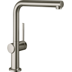 Кухонный смеситель Hansgrohe Talis M54 однорычажный, 270, 1jet 72840800, под сталь Кухонный смеситель Hansgrohe Talis M54 однорычажный, 270, 1jet 72840800, под сталь. Фото